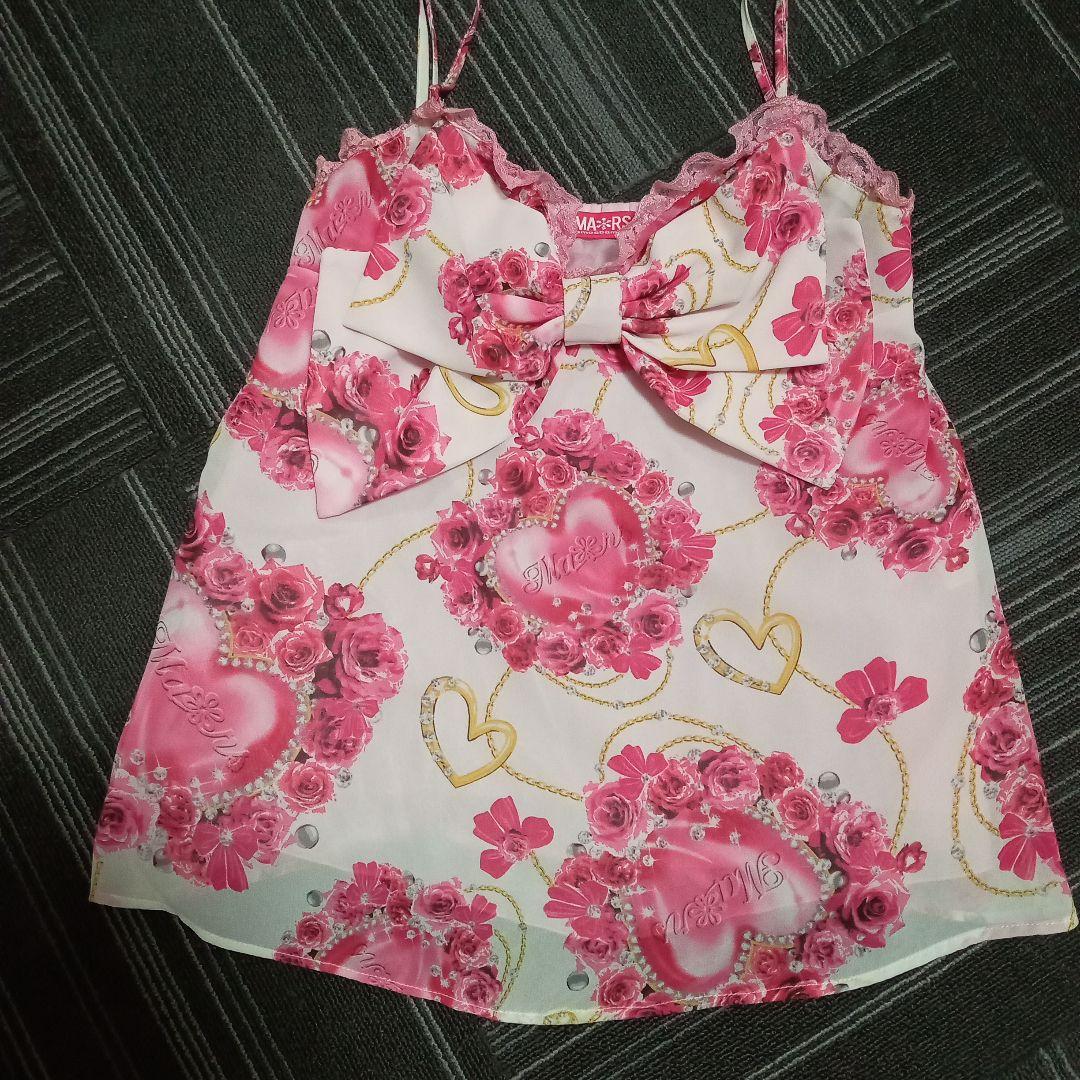 MA*RS 花柄リボンキャミソール