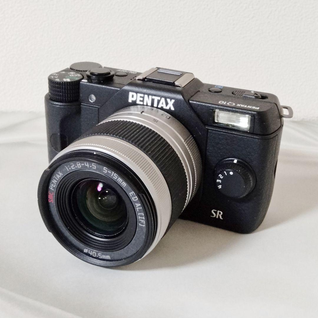 ペンタックス PENTAX Q10 ブラック 02ズームレンズキット