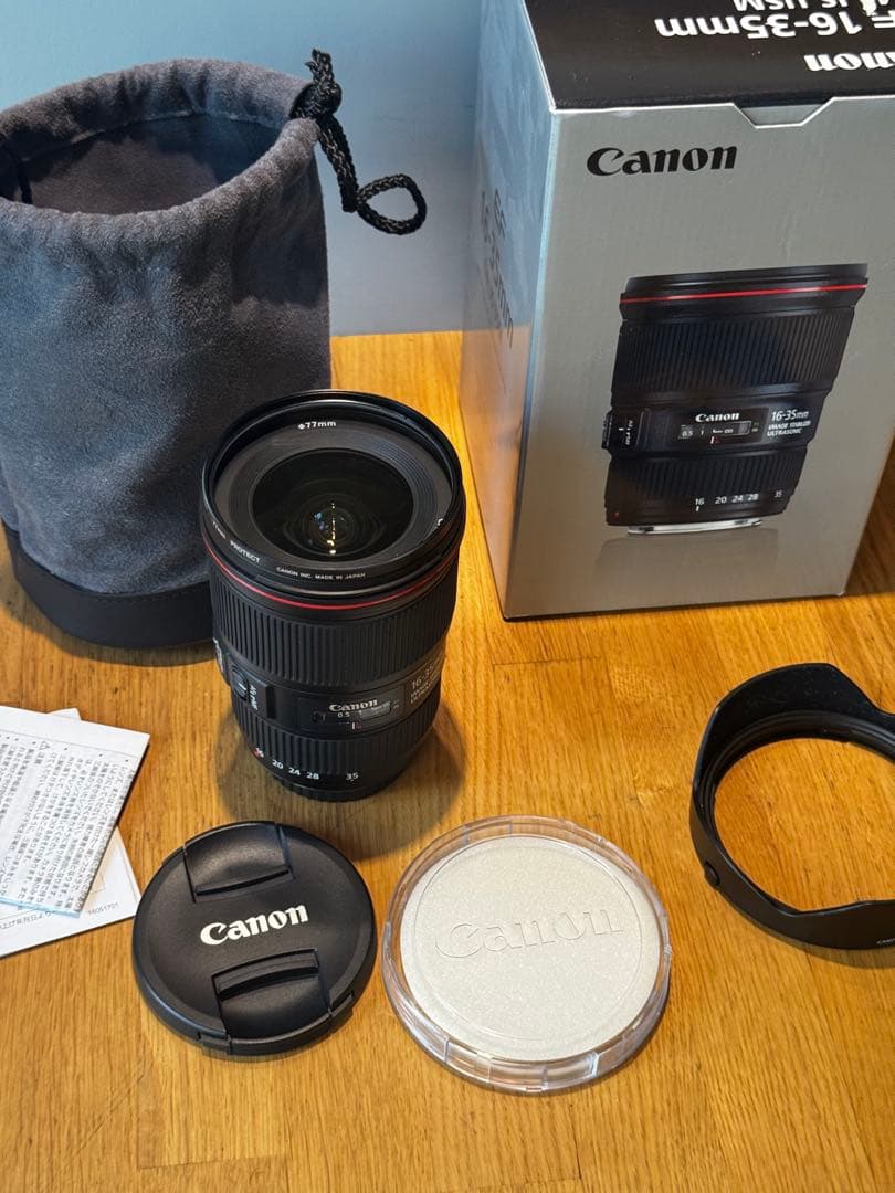 Canon EF 16-35mm f/4L IS USM 美品！