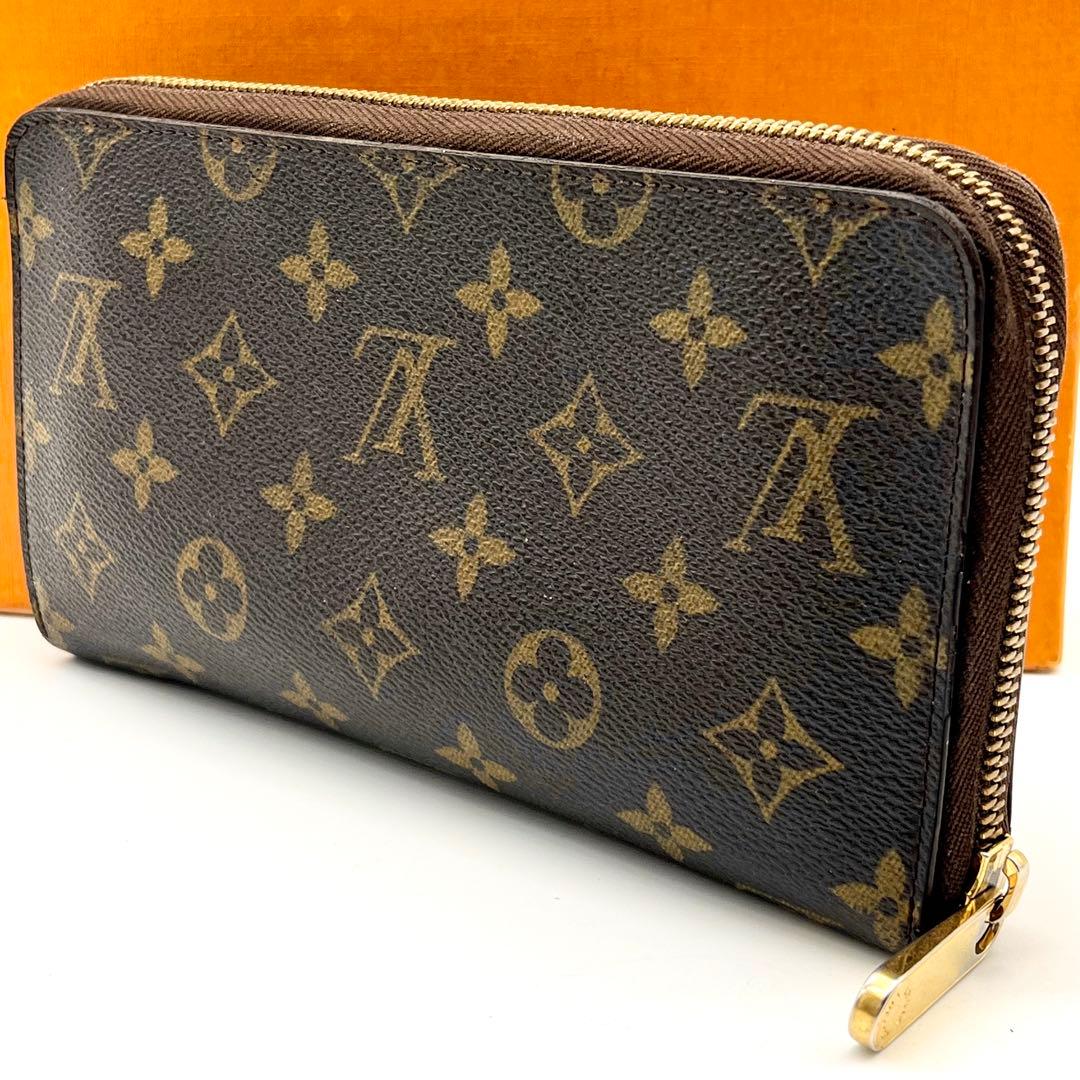 ルイヴィトン モノグラム ジッピーオーガナイザー 長財布 正規品 本物 男女兼用