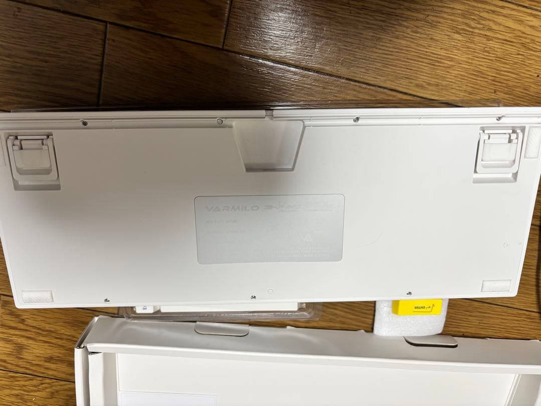 ふもコレ　キーボード　US 英語配列 アイリス軸　キーキャップ ブルアカ