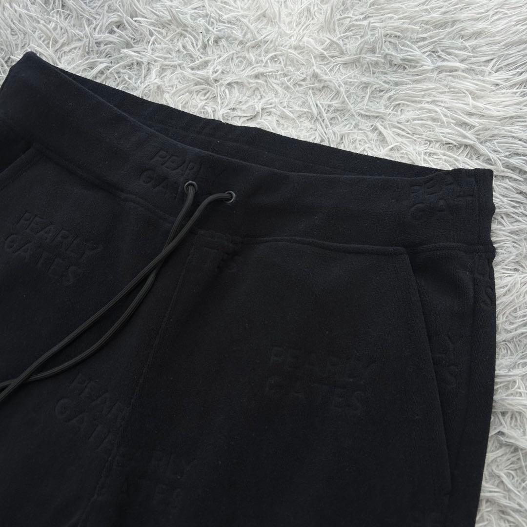 Ryu　新品　パーリーゲイツ　パンツ　ストレッチ　ウエストゴム　パイル