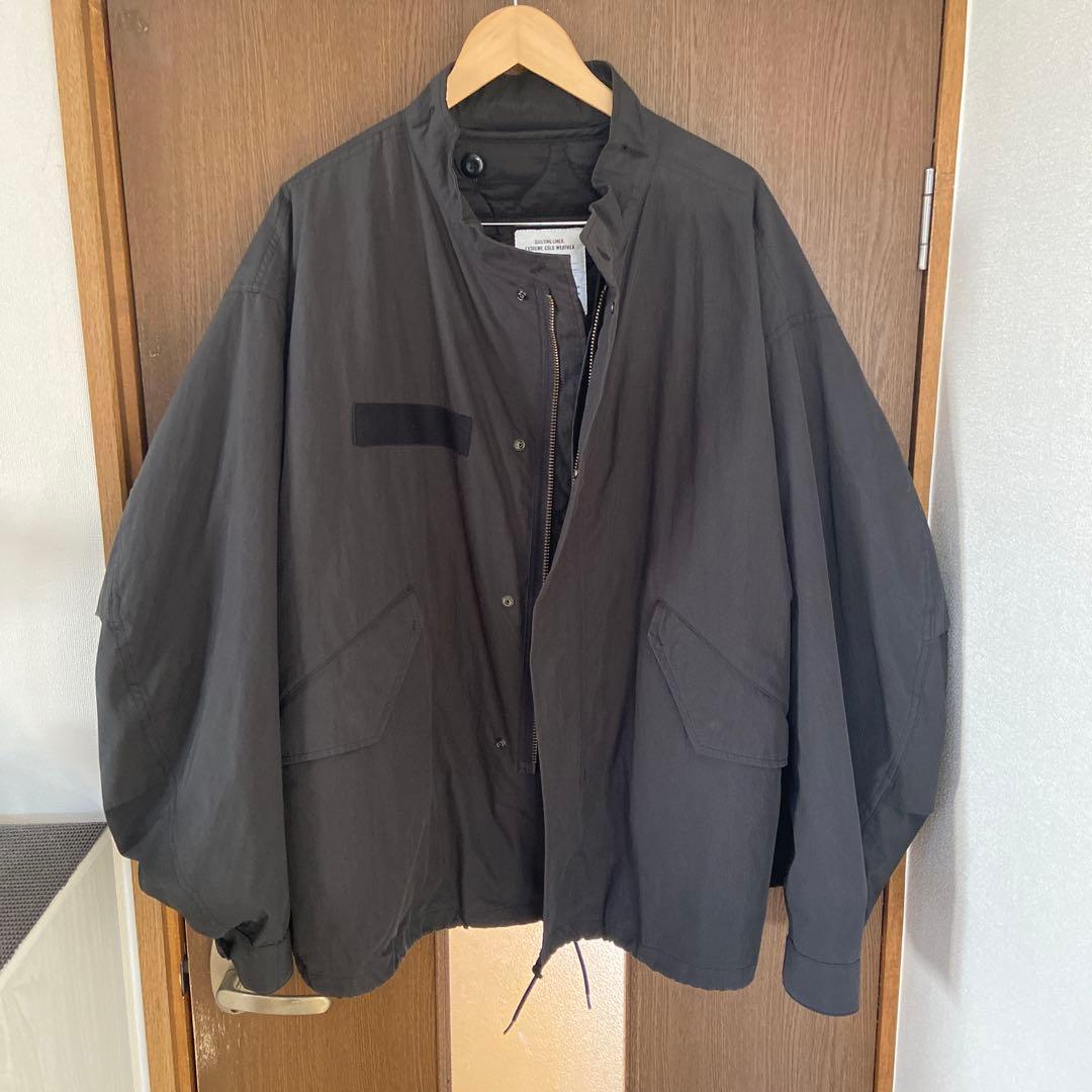 フリークスストア　ブラックショートモッズコート　サイズL