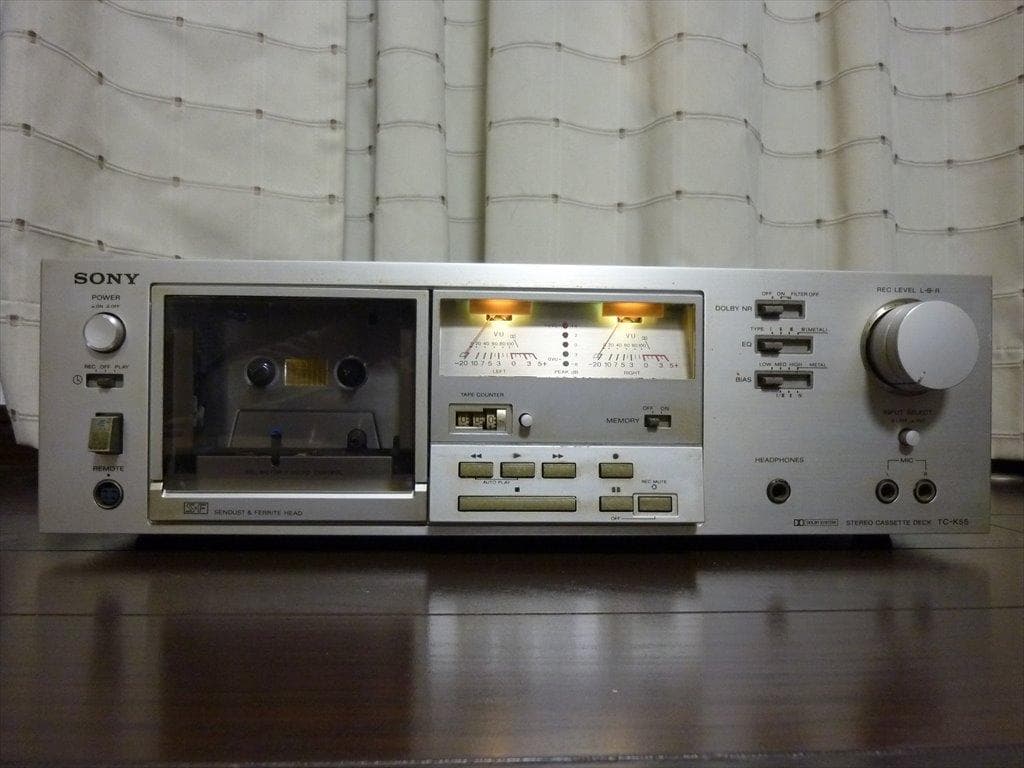 SONY ソニー カセットデッキ TC-K55 修理済 全機能動作 概ね美品