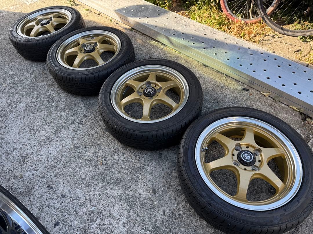 165/55R14 4穴　タイヤホイールセット