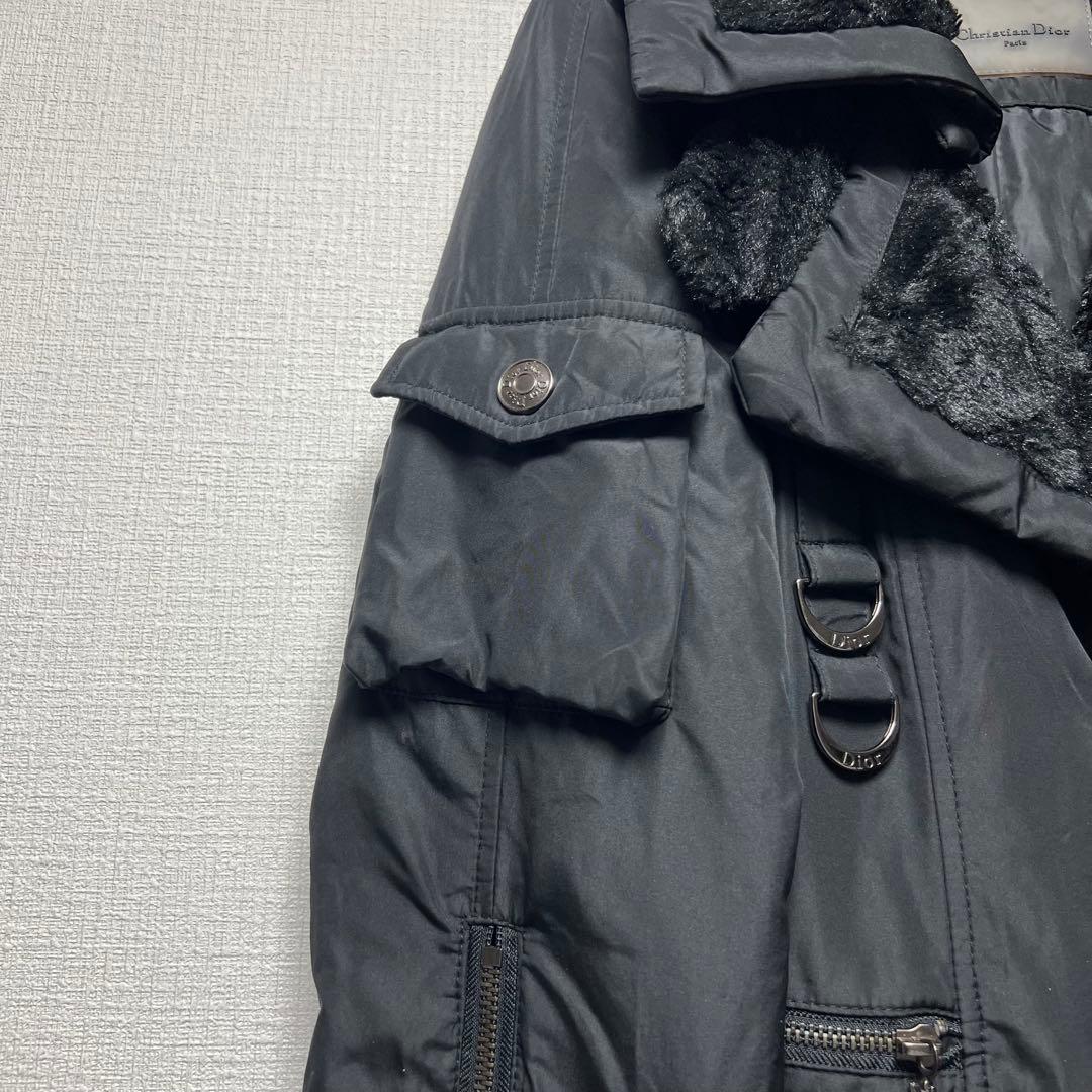 クリスチャンディオール フライトジャケット ミリタリー調 中綿 グランジ y2k