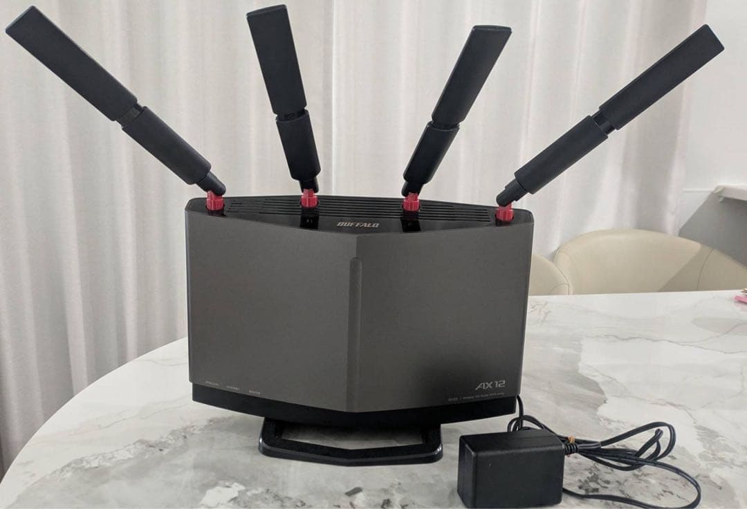 早い者勝ち　WXR-6000AX12S/BUFFALO 高速ゲーミングルーター