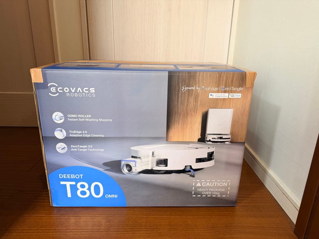 【確認済み】ECOVACS DEEBOT T80 OMNI ロボット掃除機
