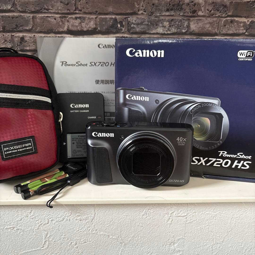 Canon PowerShot SX720 HS 本体 ケース【付属品完備】