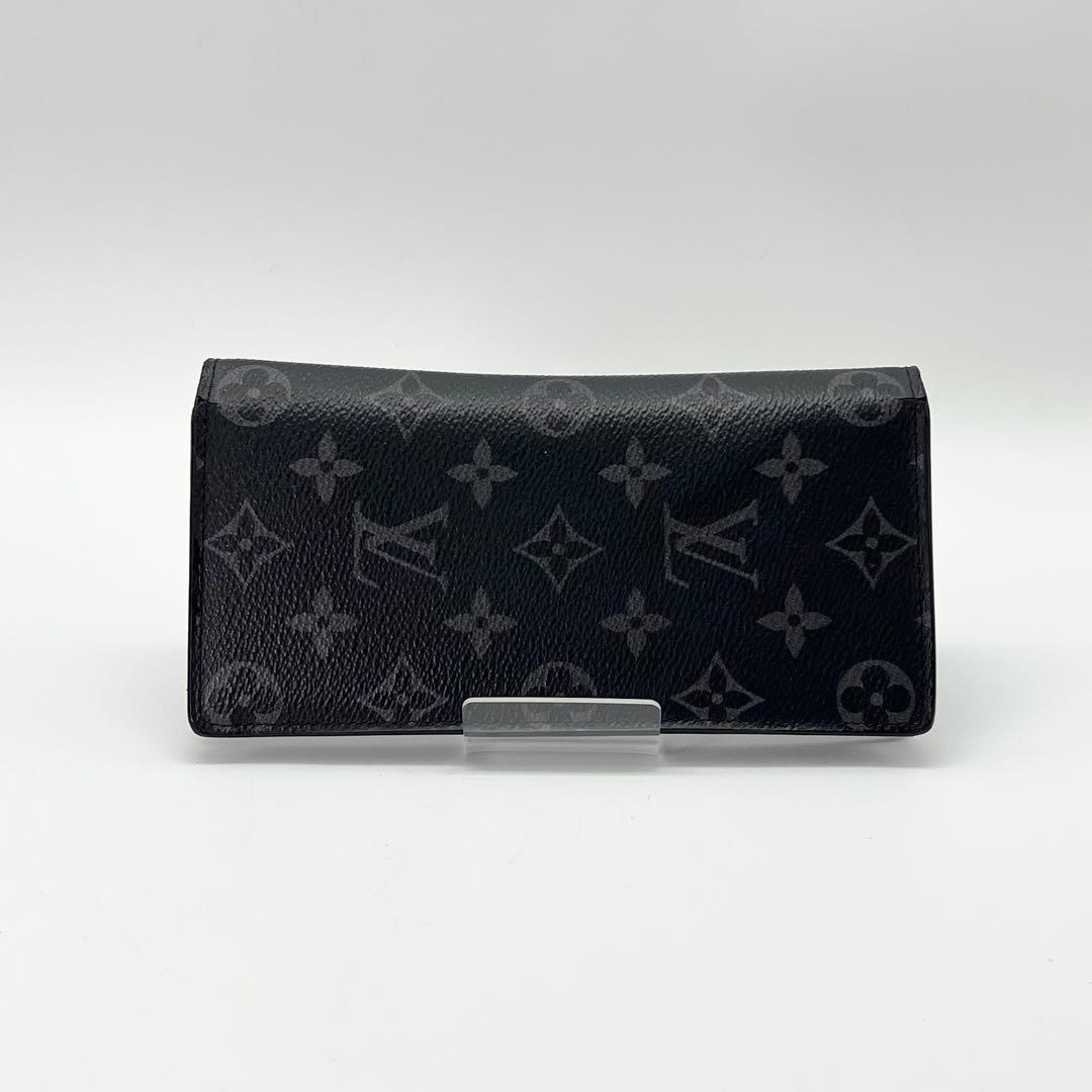 ルイヴィトン　ポルトフォイユブラザ　エクリプス　長財布　メンズ　M61697