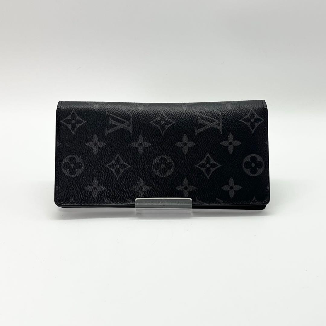 ルイヴィトン　ポルトフォイユブラザ　エクリプス　長財布　メンズ　M61697