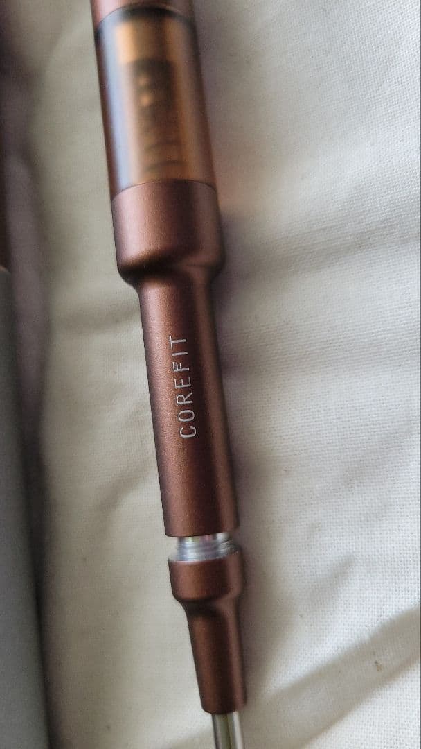 CORE FIT フェイスポインター 美顔器 ブラウン 専用ケース付き