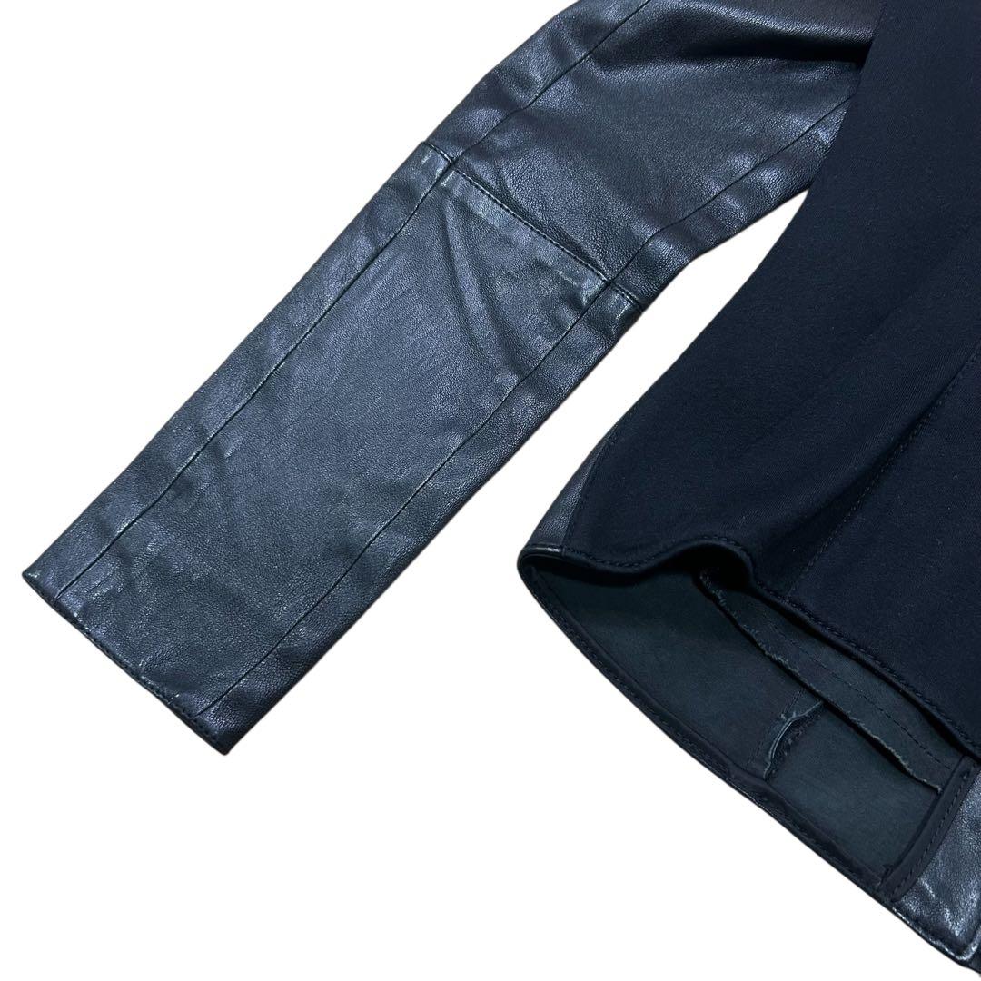 ★ほぼ未使用品★ WEEKEND MaxMara ノーカラー レザージャケット