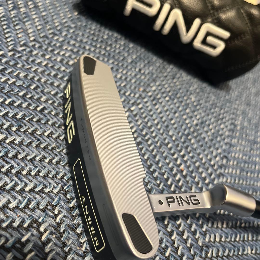 ピン 2023 アンサー PP58グリップ装着 パター 右用