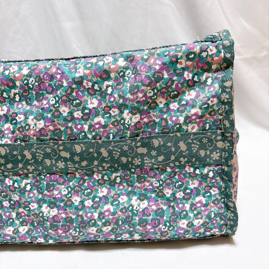 【入手困難】レスポートサック 日本限定 花 ボストン ラージサイズ 2way