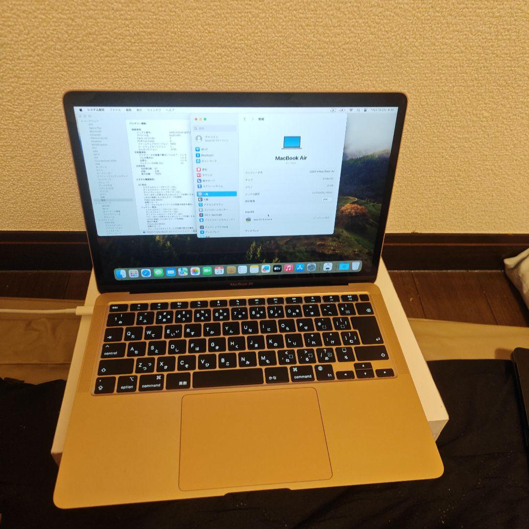 MacBook本体 Apple MacBook Air M1 2020 1TB 8GB