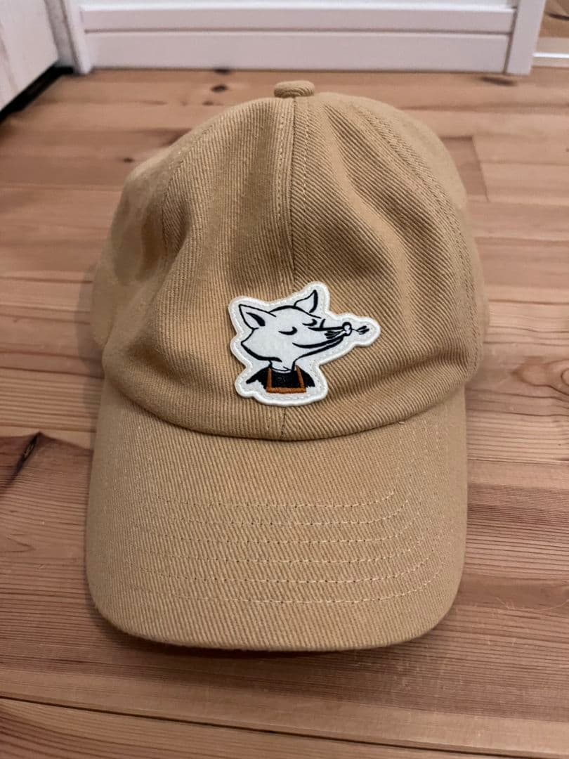 Cafe Kitsuné ベージュキャップ　メゾンキツネ