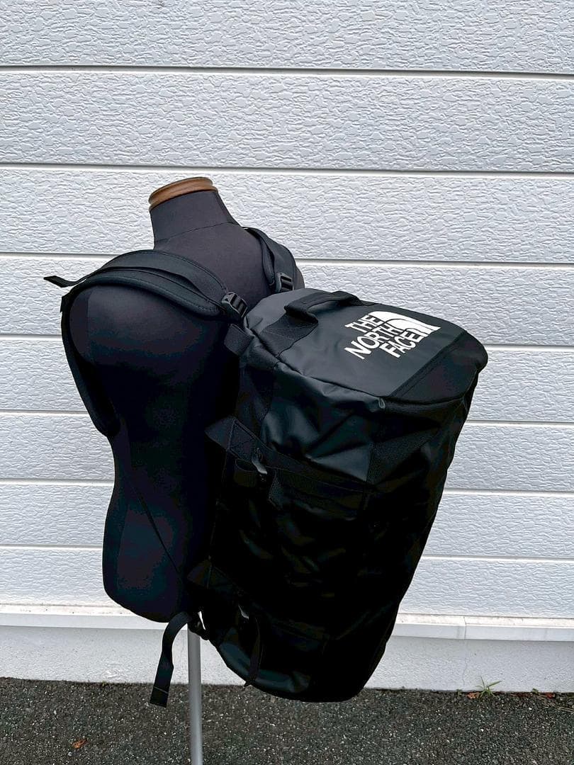 新品 ノースフェイス ダッフルバック ボストンバック 黒 50L 修学旅行