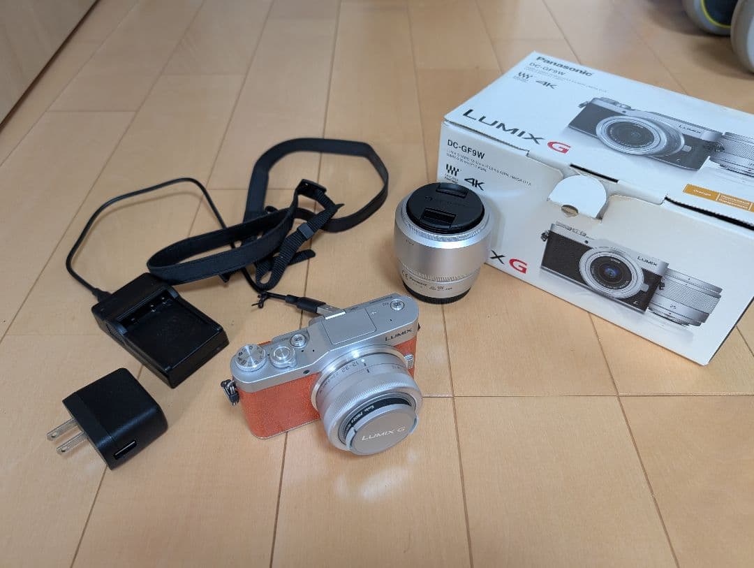 小型ミラーレス一眼 lumix gf9 ダブルレンズキット