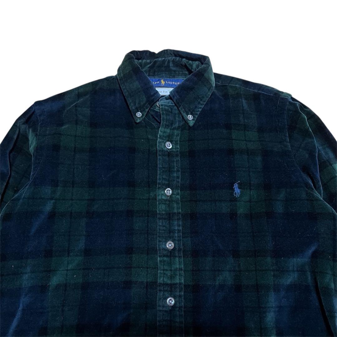 t.e 【ラルフローレン 】ブラックウォッチ チェックシャツ
