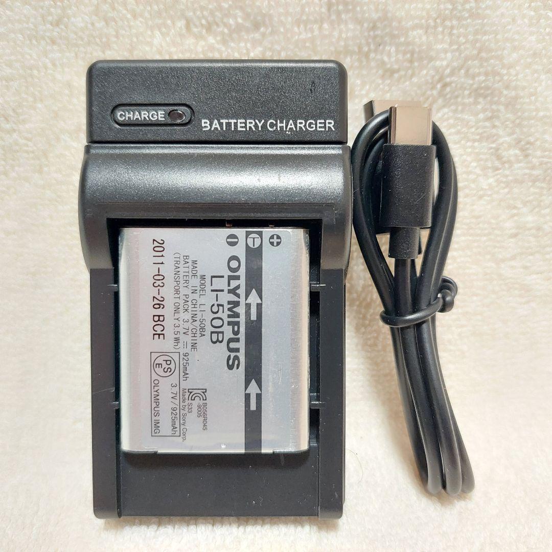 OLYMPUS コンパクトデジタルカメラ Tough TG-615 シルバー