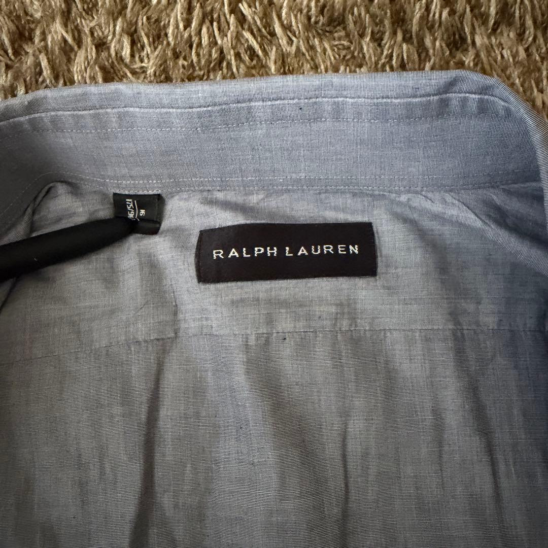 【最高級ライン　ブラックレーベル】ラルフローレン　シャツ　イタリア製　L 16