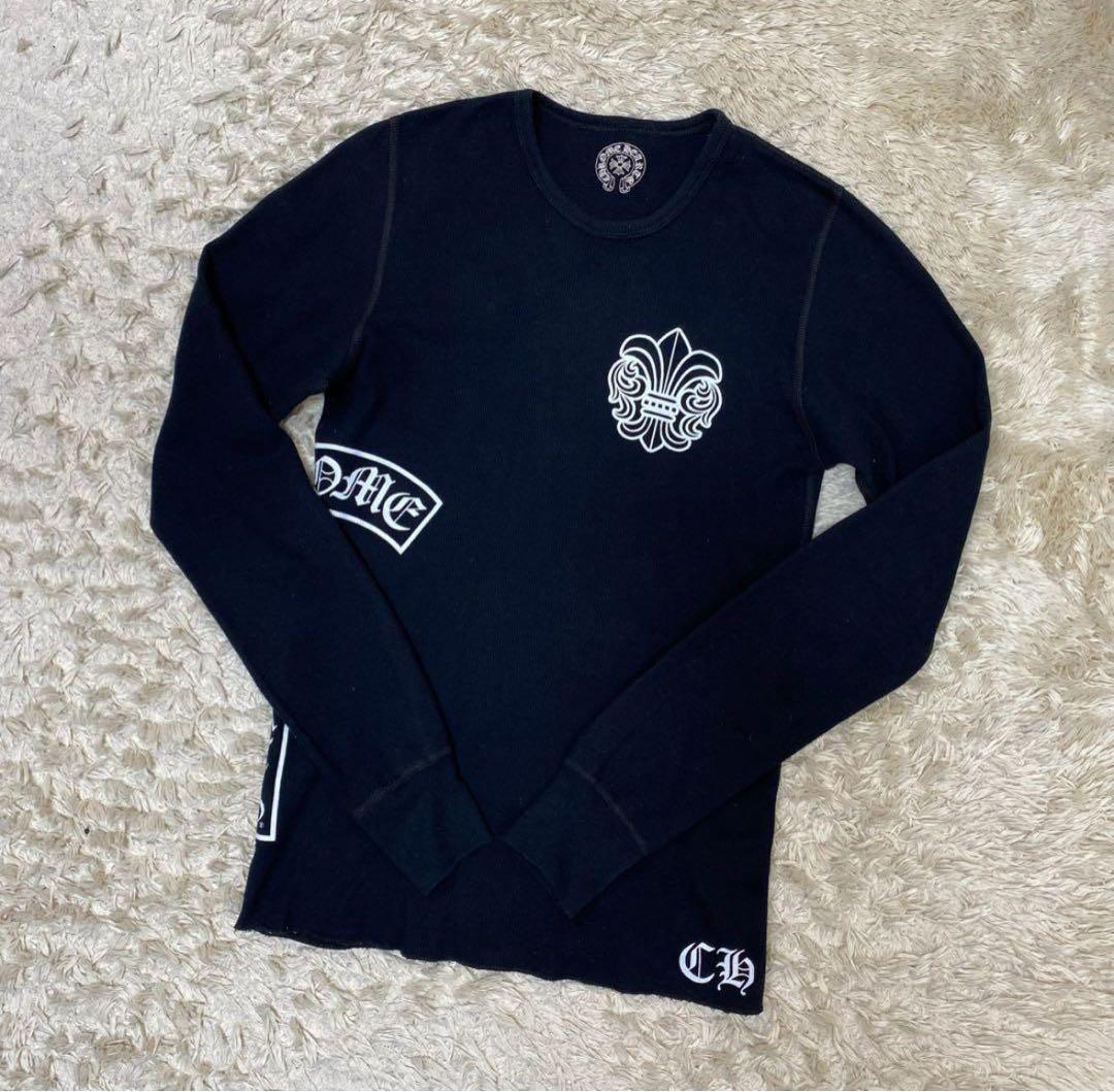 クロムハーツ　長袖Tシャツ　ロンT ブラック　S