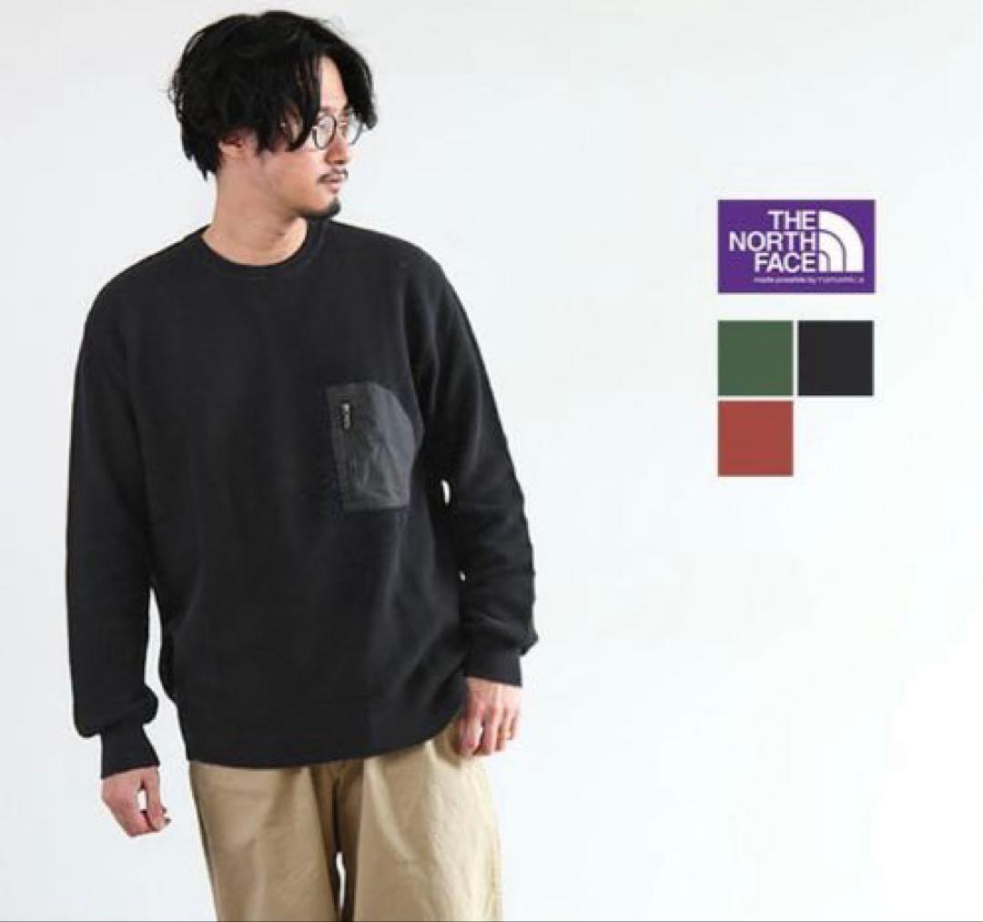 ノースフェイス パープルレーベル Pack Field Sweater