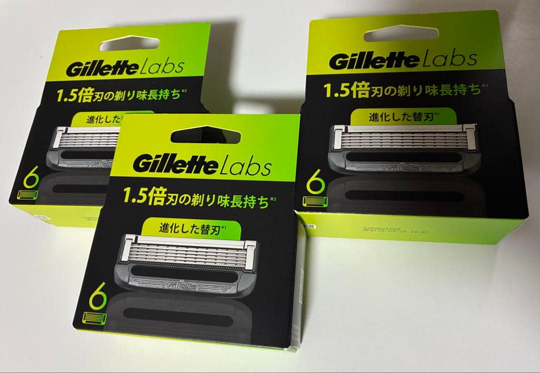 Gillette Labs ジレット ラボ 替刃【合計18個】