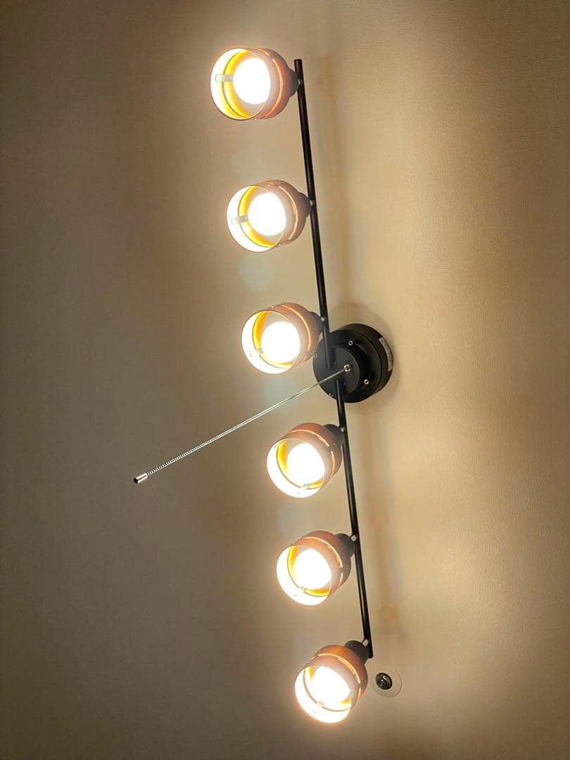 LED電球つき 6灯 シーリングライト