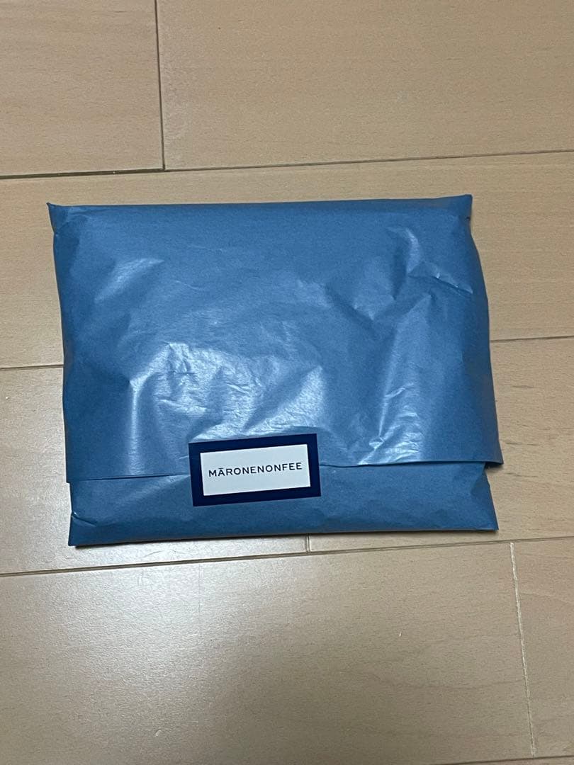 新品　マーロンエノンフィ　スカラップ　ベロアバレッタ　maronenonfee