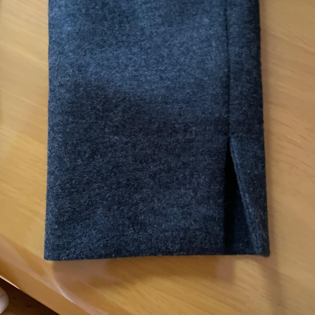 【アンタイトル】パンツスーツ セットアップ ウール グレー