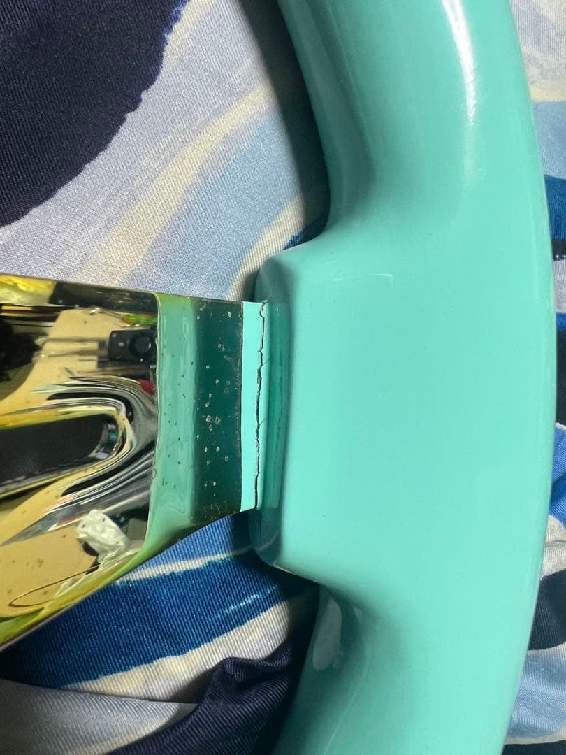 avenue performance ステアリング ミントグリーン 35パイ