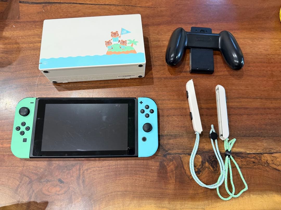 Nintendo Switch グリーン/ブルー どうぶつの森版 本体