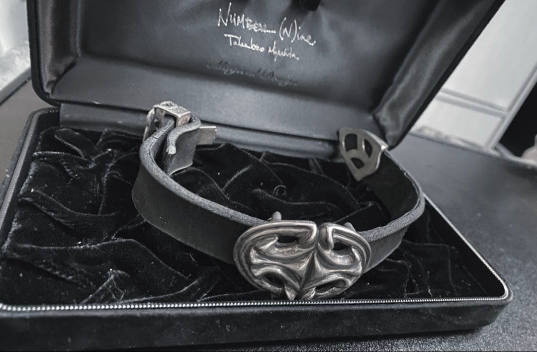 ガボラトリー（ガボール）/ブレスレット/レザー リストバンド クロス オーバル