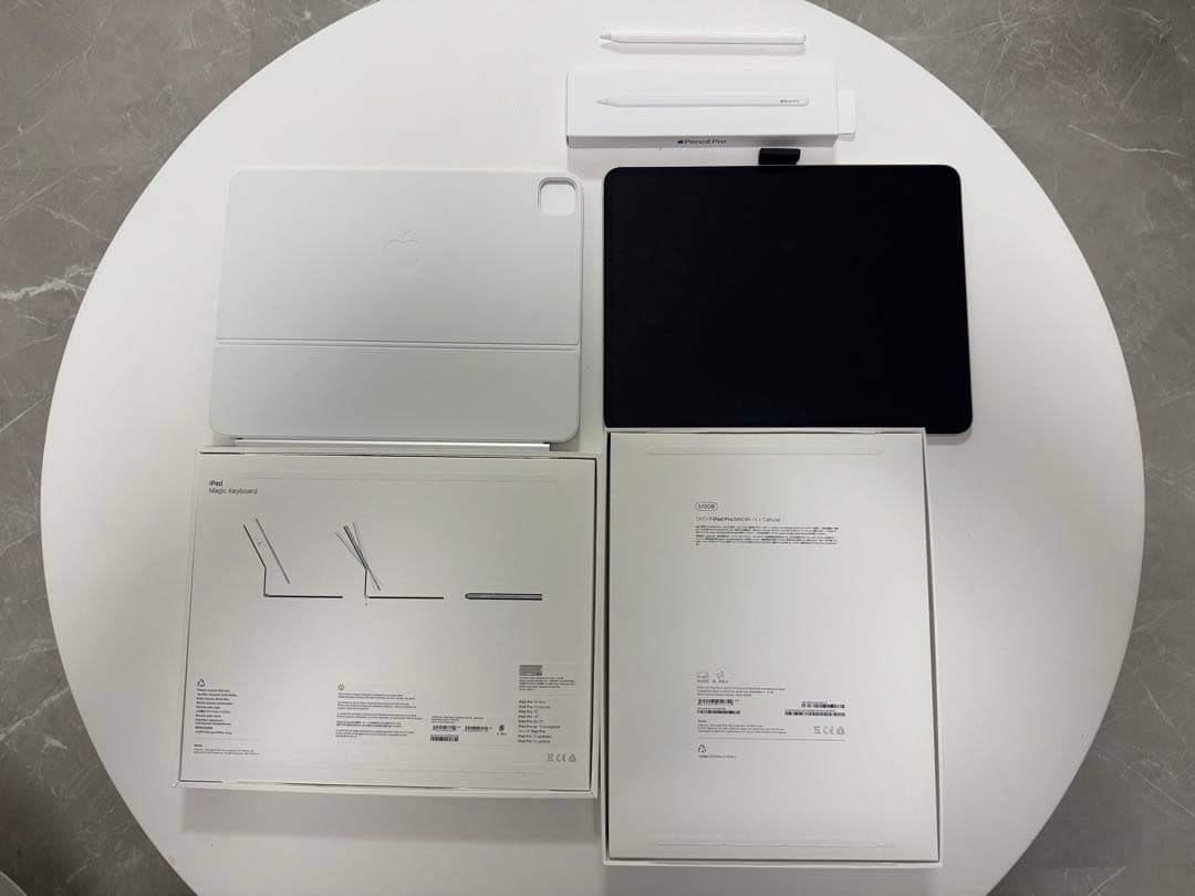 【極美品】iPad Pro 13インチ M4 512GB 保証付フルセット