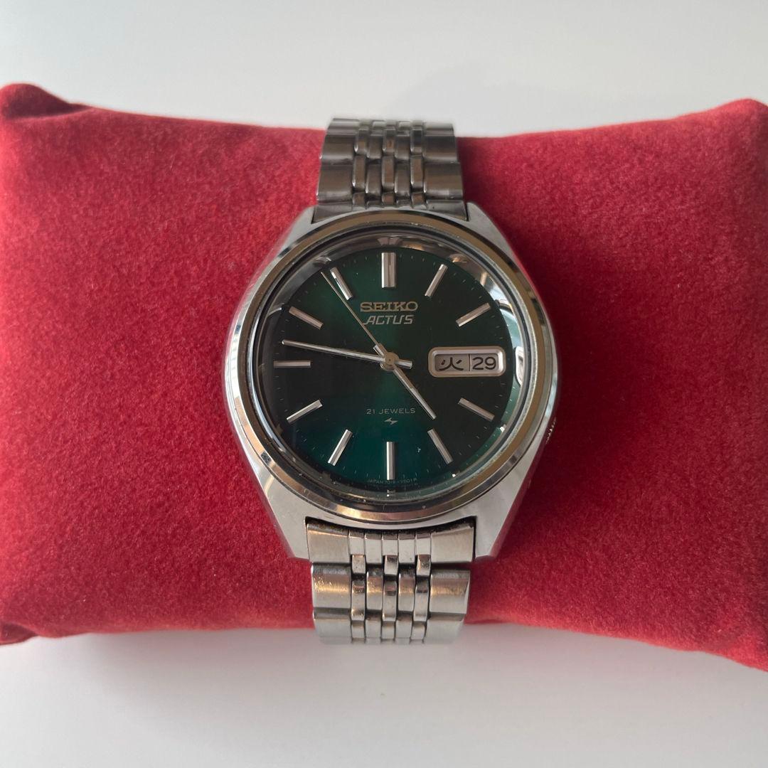 SEIKO セイコー ACTUS 7019-7060 グリーン