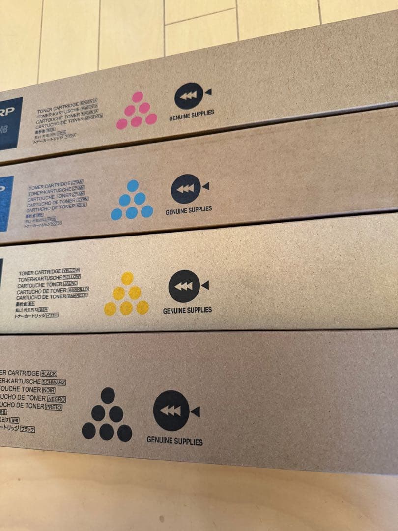 SHARP☆トナー☆BP-JT70シリーズ☆4色セット☆シャープ☆コピー機