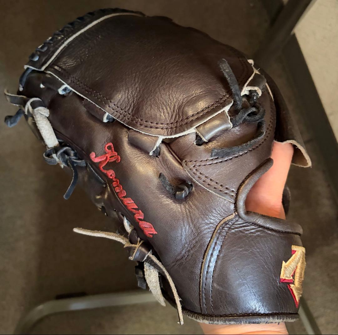 DESCENTE 硬式投手用 プロ野球選手 実使用