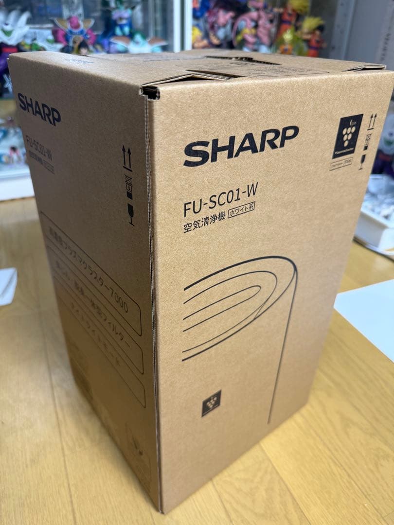 【新品】シャープ SHARP 空気清浄機 プラズマクラスター FU-SC01-W