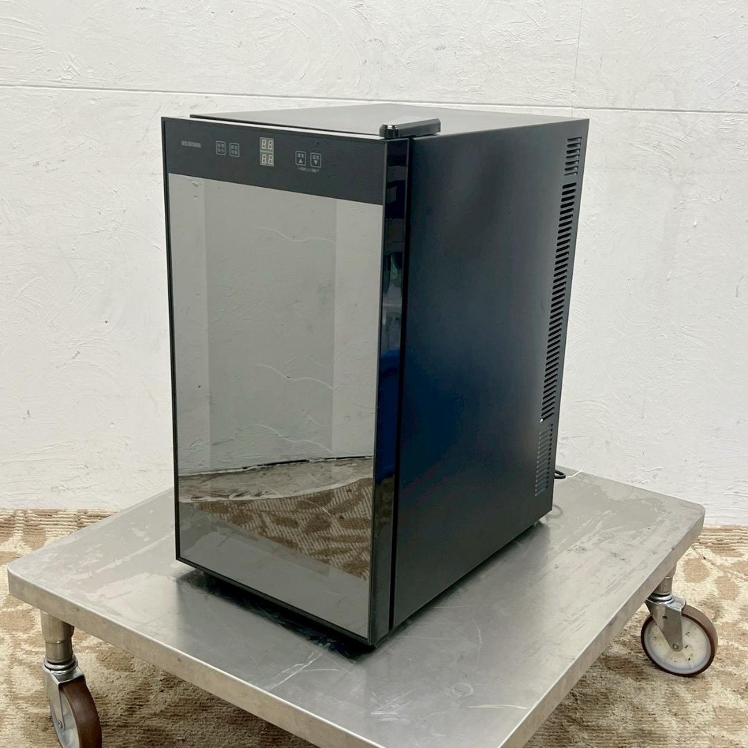 アイリスオーヤマ ワインセラー IWC-P182A-B 18本収納 右開き