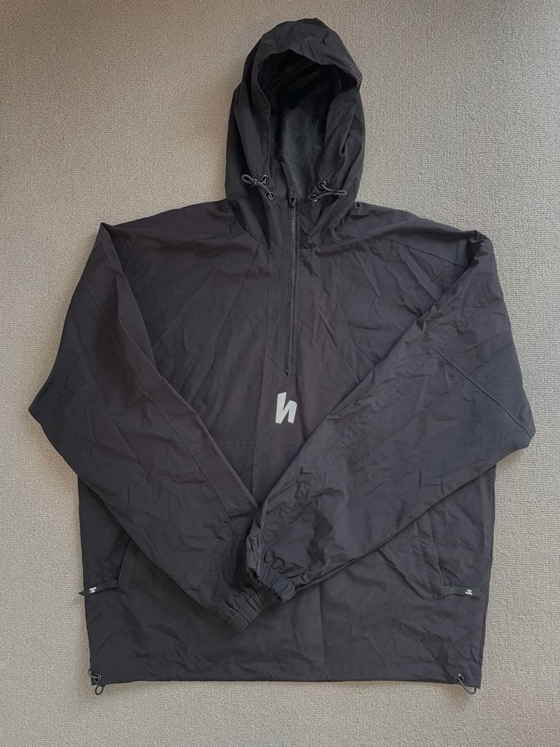 harlaut apparel ジャケット フリースキー Lサイズ　ブラック