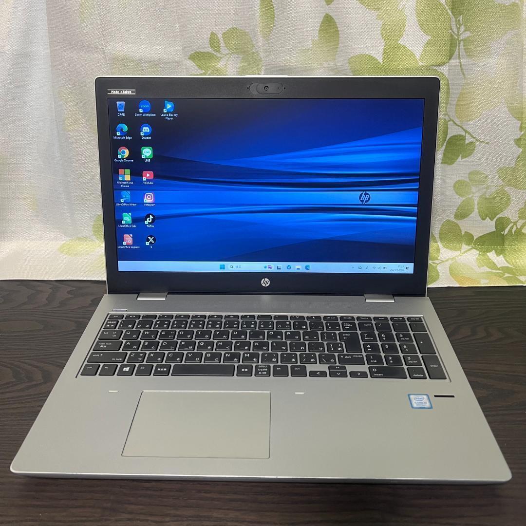HP Probook✨SSD256G☆メモリ8GB☆8世代Core i3