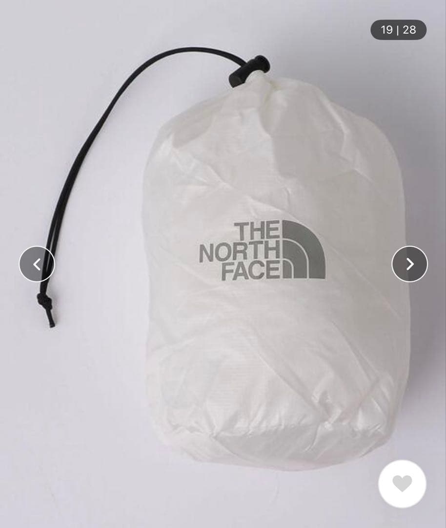 THE NORTH FACE タグアンポンチョ ブラック M