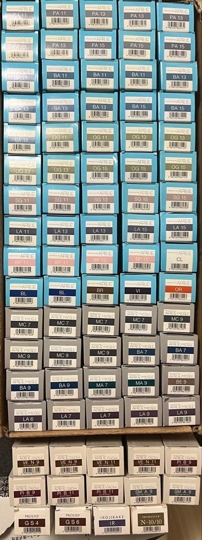 ヘアカラー剤 セット ホーユー　hoyu