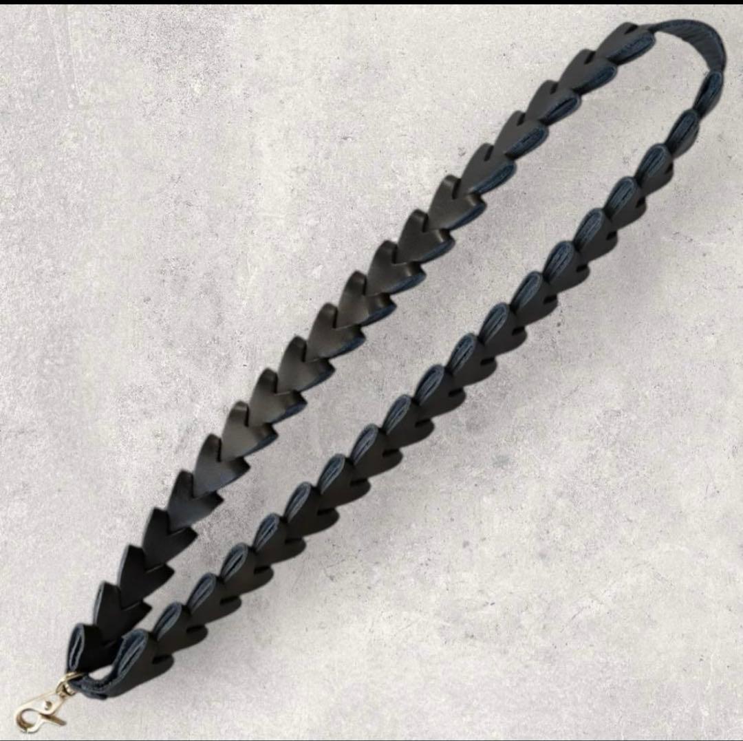 バッグ Santaku 6way grain leather shoulder bag