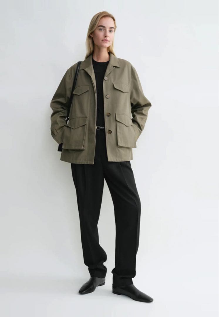 TOTEME トーテム グリーン army ジャケット