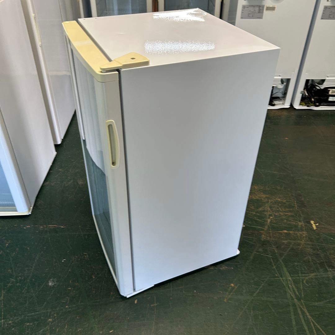 117 業務用 冷蔵ショーケース オフィスコンビニ XW-105 左右開き 小型