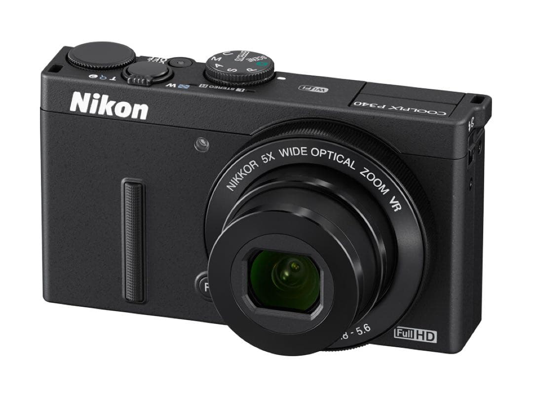 【美品】Nikon COOLPIX P340 ケース/カード付き