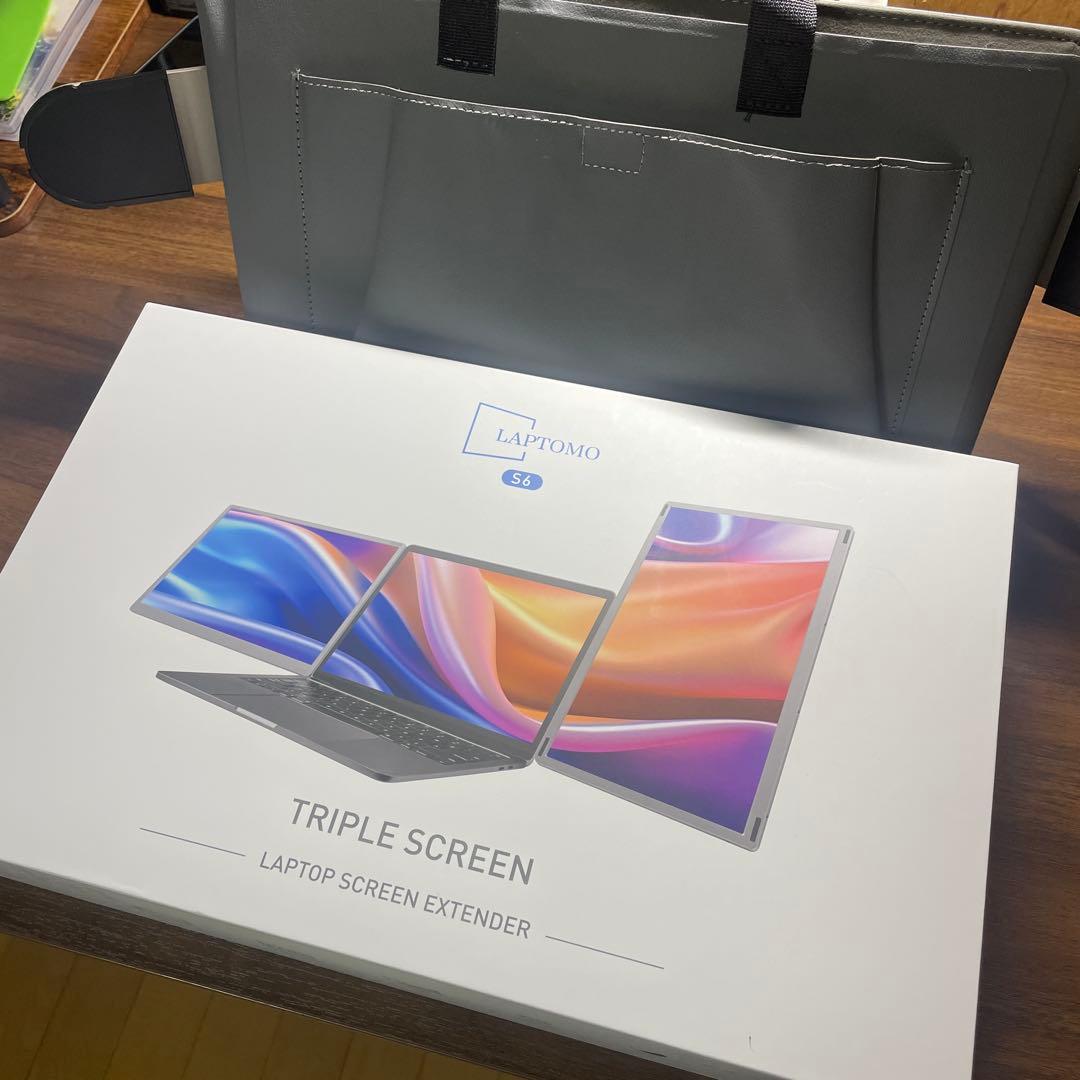 LivElect 【S6】 15.6デュアルモバイルモニタトリプルディスプレイ